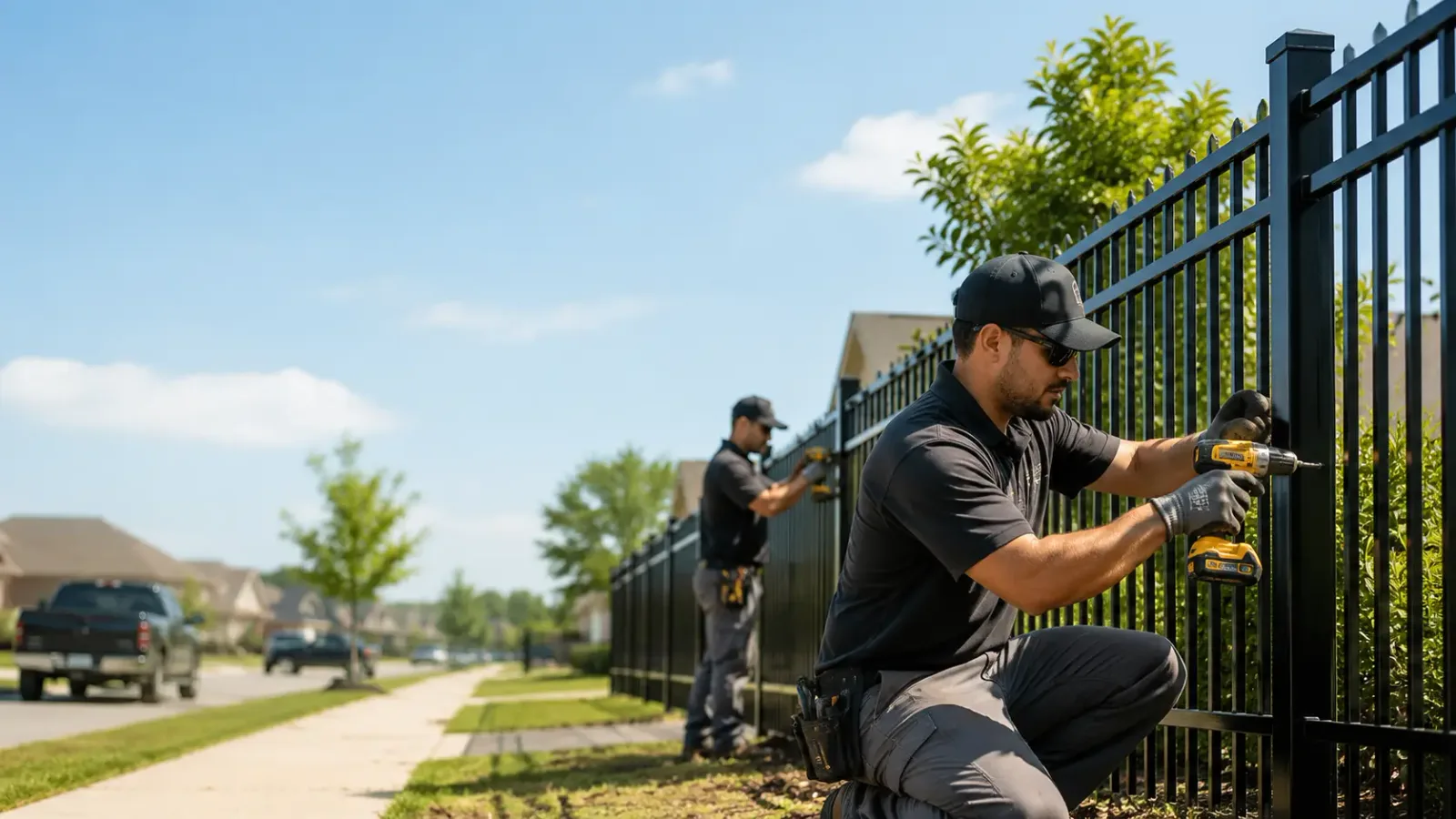 Metal Fence Installation in Ballwin, MO